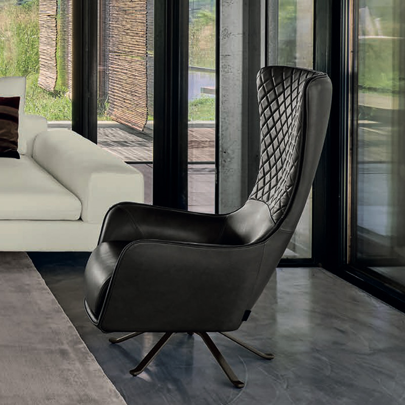 Fauteuil Sin Seaty à capitonnage par Arketipo Firenze