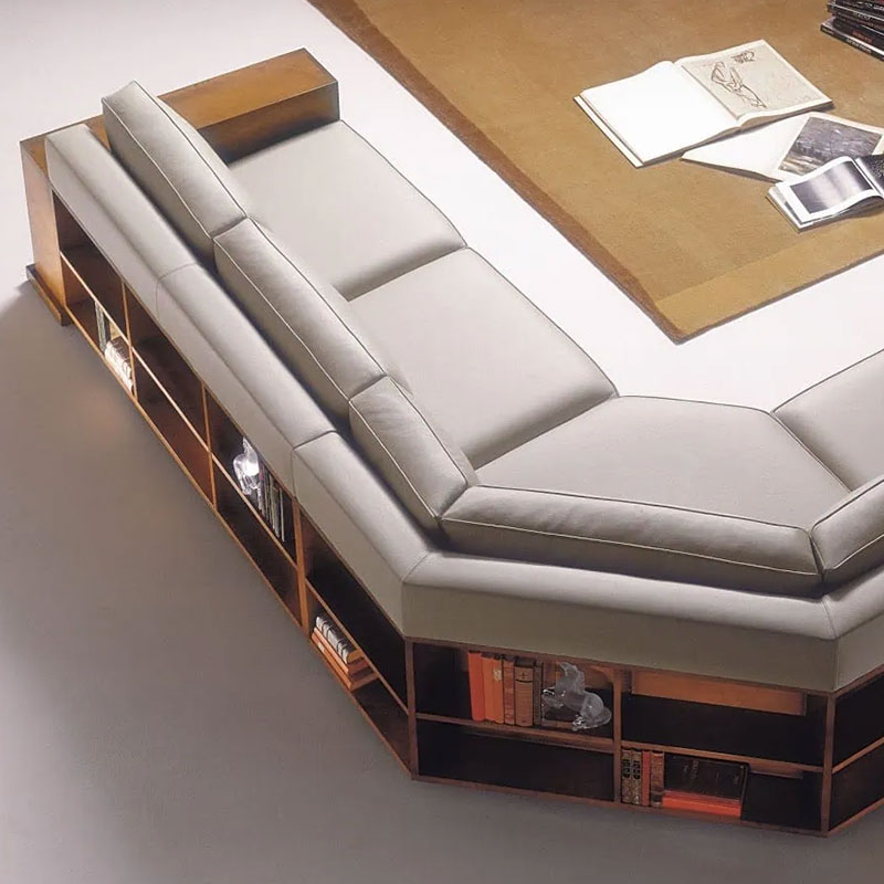 Canapé style arts décoratifs années 30 Dominique par Hugues Chevalier