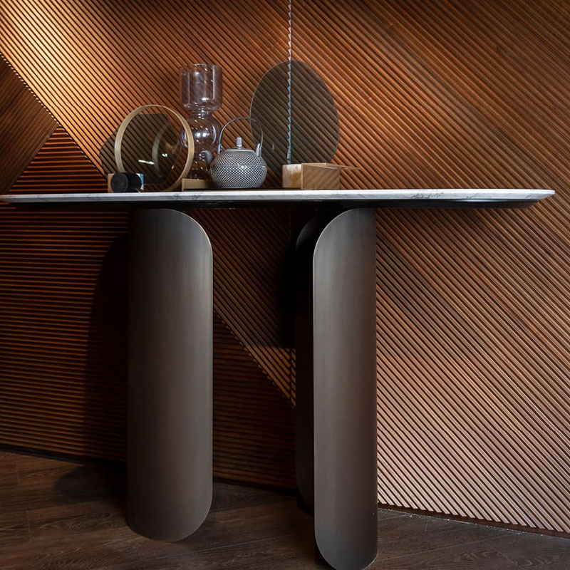 Console avec base en métal Gabriel par Opéra Contemporary