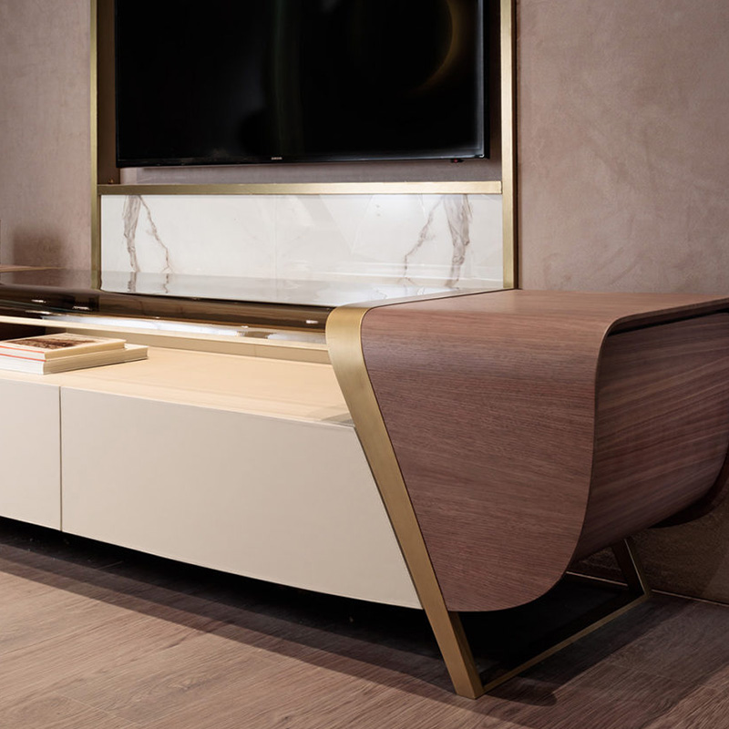 Meuble TV Melting Light par Turri