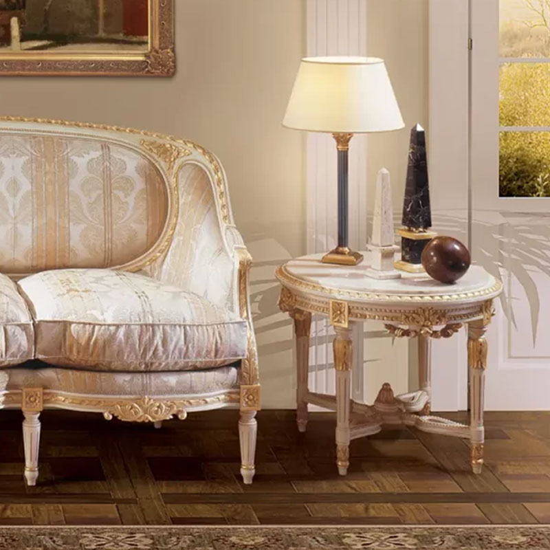 Dickens - Table basse de style Louis XVI par Angelo Cappellini