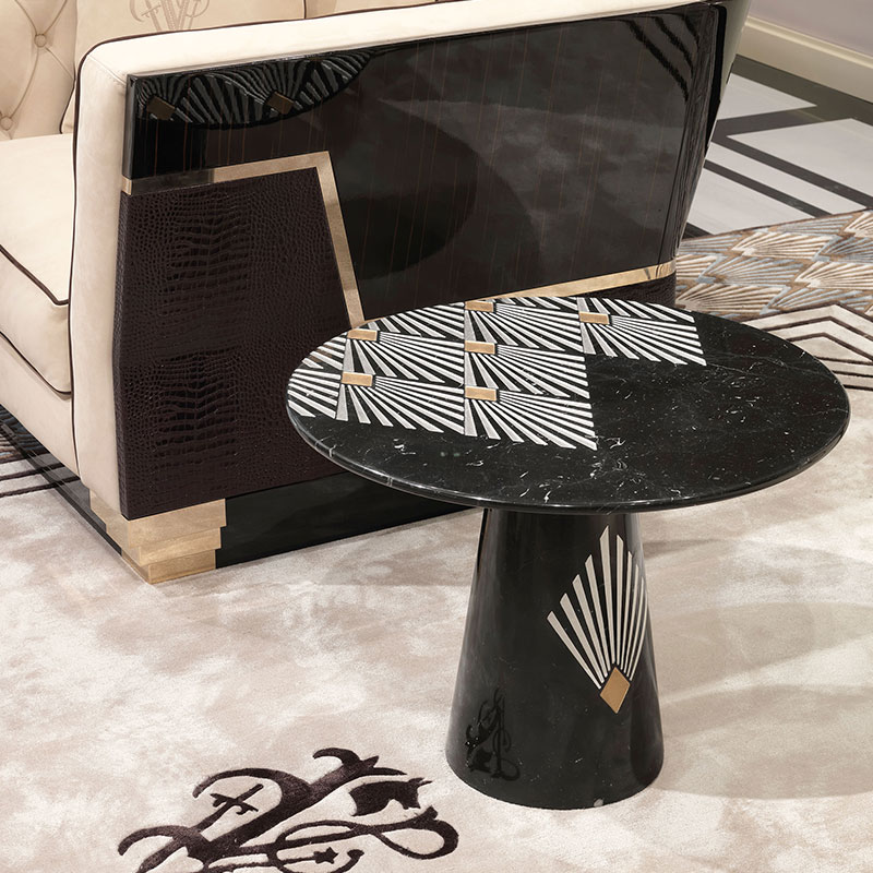 Table basse en marbre Donald par Visionnaire