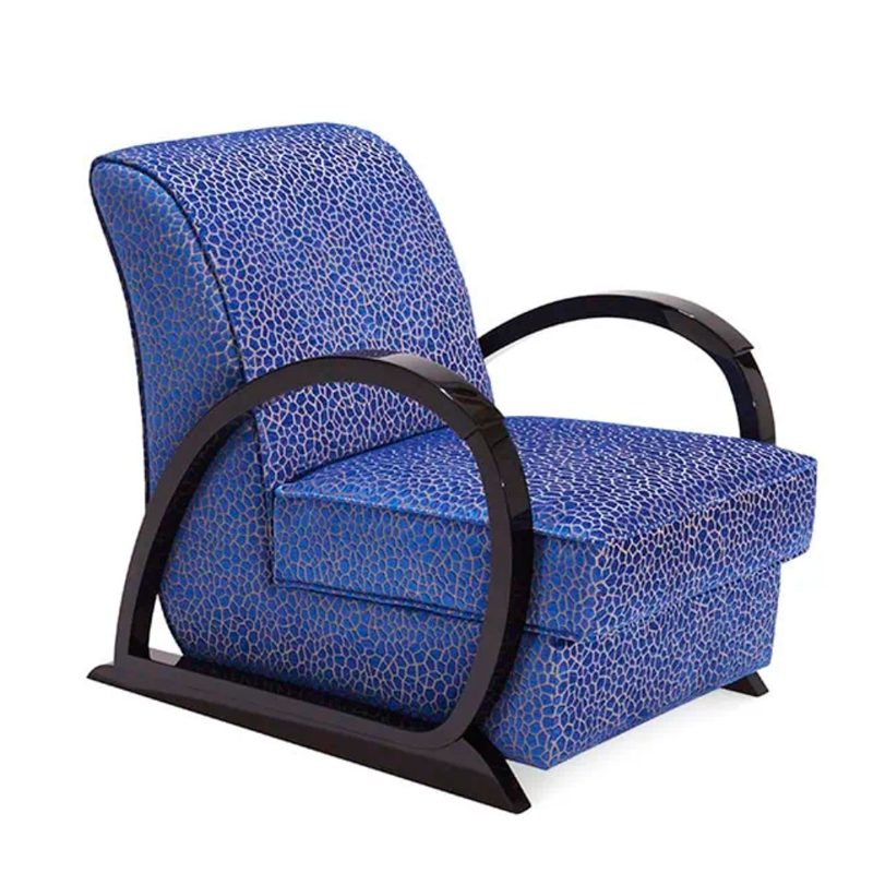 Fauteuil Liberty style Arts Décoratifs par Hugues Chevalier