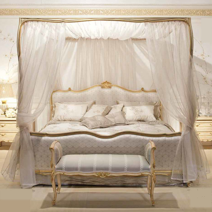 Mobilier : Lit Louis XV Strauss - Benny Benlolo Ensemblier Décorateur à Paris