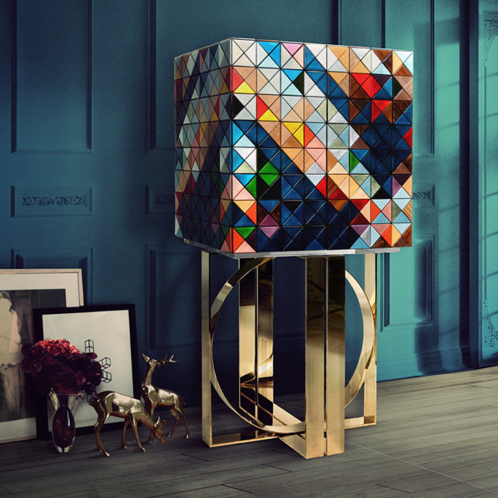 Mobilier : Cabinet Pixel - Benny Benlolo Ensemblier Décorateur à Paris