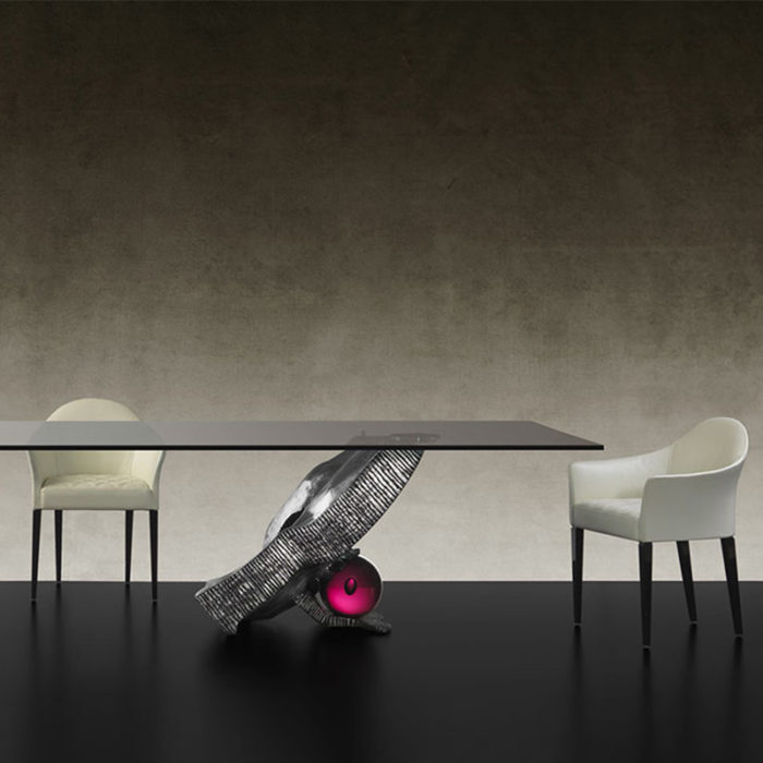 Mobilier : Table à manger Impact - Benny Benlolo Ensemblier Décorateur à Paris