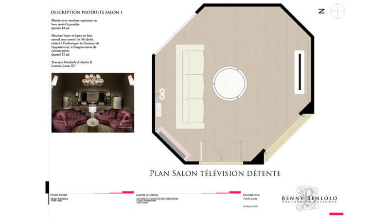 Projet d'architecture d'intérieur