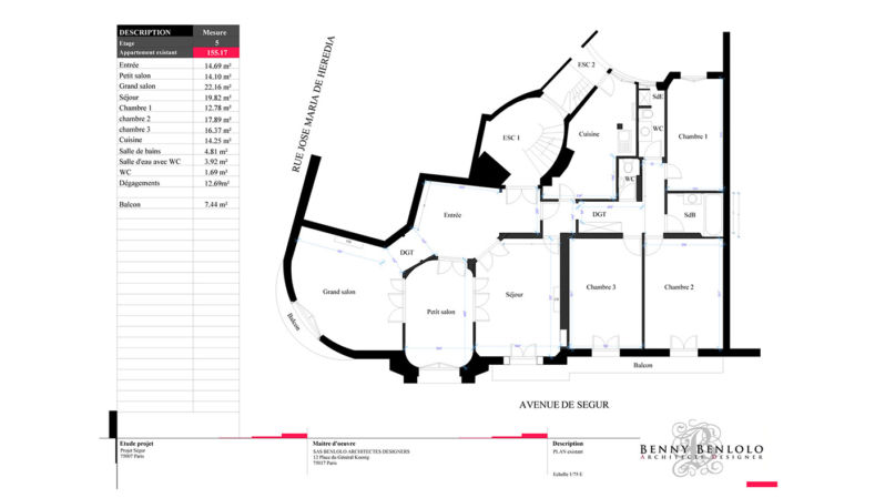 Projet d'architecture d'intérieur