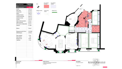 Projet d'architecture d'intérieur