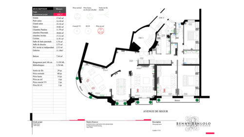 Projet d'architecture d'intérieur