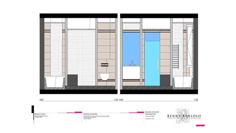 Projet d'architecture d'intérieur