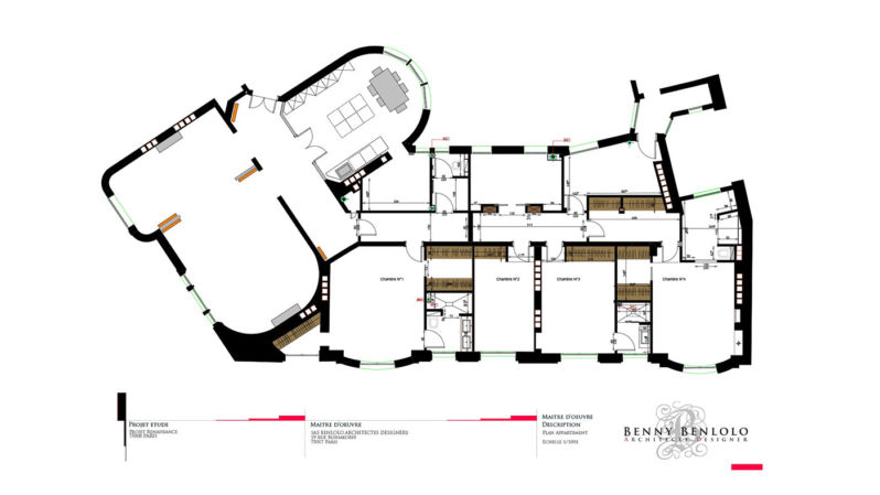 Projet d'architecture d'intérieur