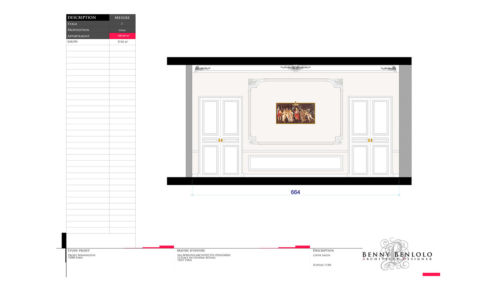 Projet d'architecture d'intérieur