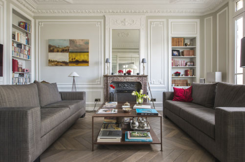 Prestation et expertise en : Relooking d'appartement haussmannien